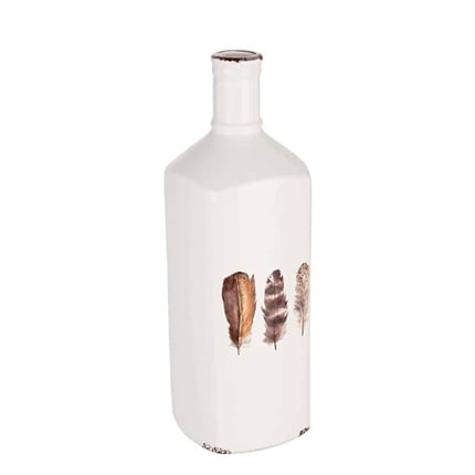 Vaso Huritt in ceramica decorata, Bizzotto