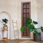 Scaffale porta DVD in teak, 14 vani