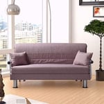 Divano letto Ametista con sistema di scorrimento a carrello