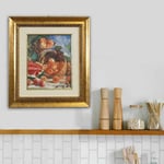 Quadro "Frutta" con stampa su tela