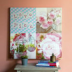 Stampa su Tela “Love Pink Dream”