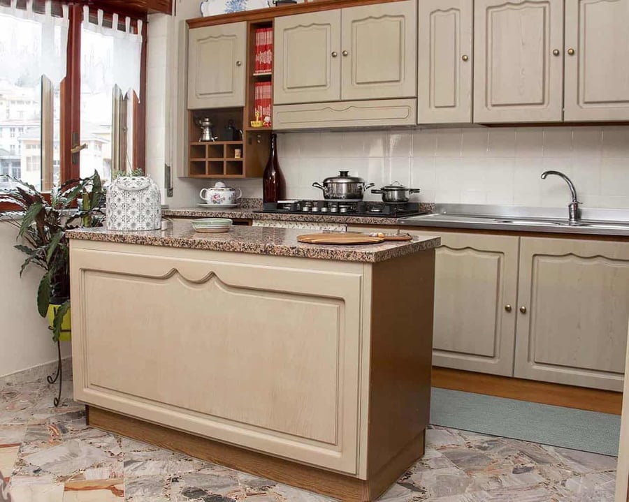 Lavori di restyling, cucina anni ’80 5