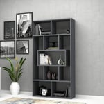 Libreria Face grigio cemento H170 cm