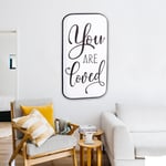 Placca in metallo 38X82, Bizzotto