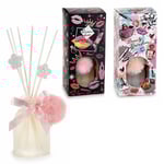 Profumatore per ambienti Make Up 120ml con stick e pompon