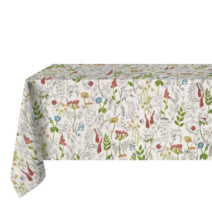 Set Tavola Erbe di Campo, 100% cotone prelavato - immagine 5
