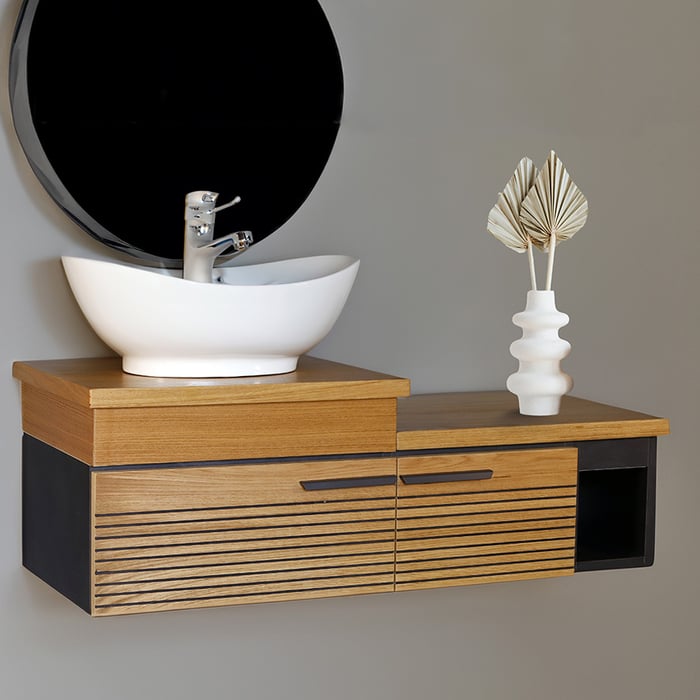 Mobile Bagno Sospeso Cortina con Lavabo da Poggio - immagine 1
