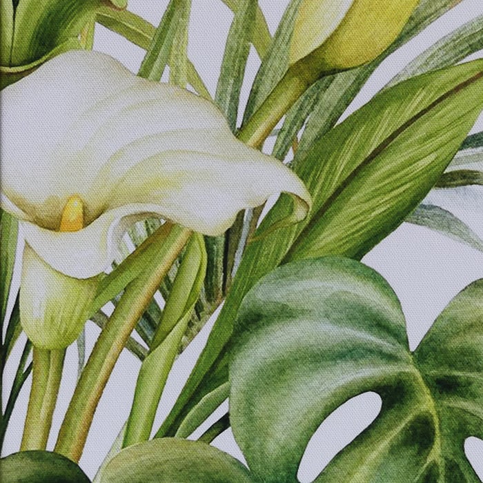 Quadro calle e monstera - immagine 2