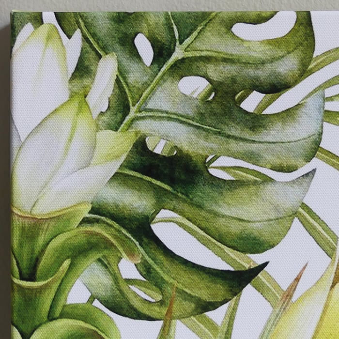 Quadro calle e monstera - immagine 4