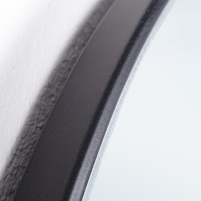 Specchio Nucleos, cornice nera diametro 50 - immagine 3