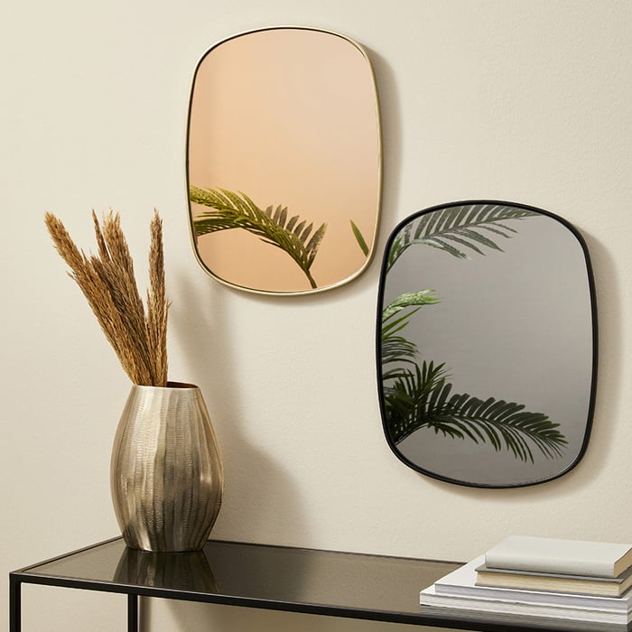 Specchio Galaxy nero 40x50, Bizzotto - immagine 1