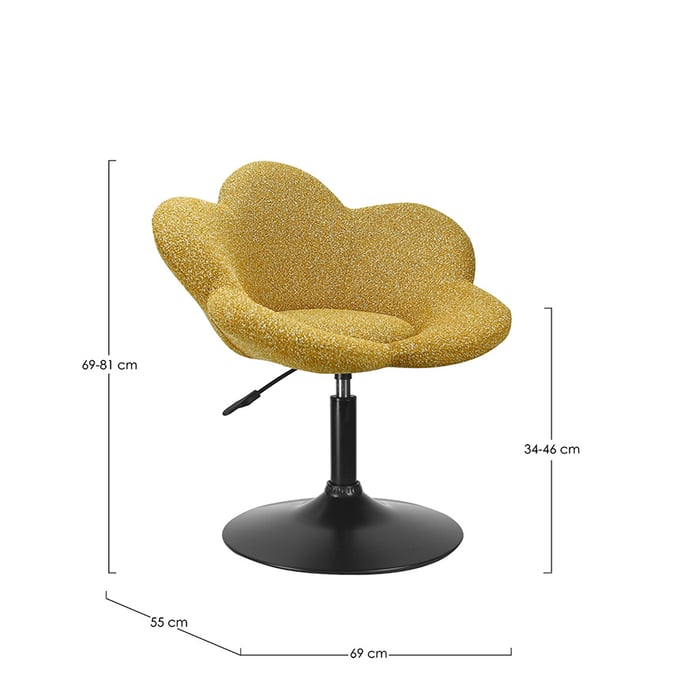 Poltroncina Fleur altezza regolabile, Bizzotto - immagine 9