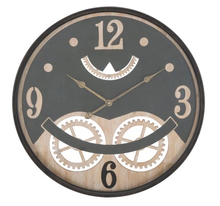 Orologio da muro super wood/leaf cm ? 60x2 8
