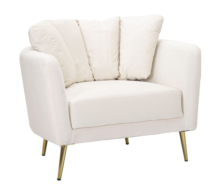 Poltrona Kiev Crema Cm 88X77X74 - immagine 1