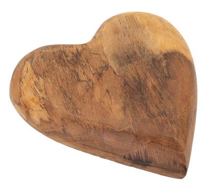 Decorazione Hak In Teak Ric. Cm16X14X4,5 (Pezzi Unici - Non Rip. In Serie)
