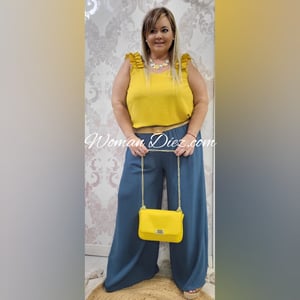 Blusa Lara Mostaza
