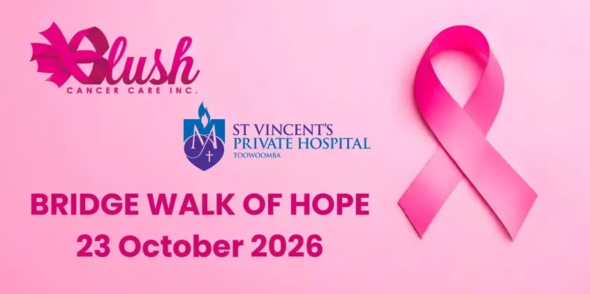 Blush Bridge Walk of Hope | pack snacks