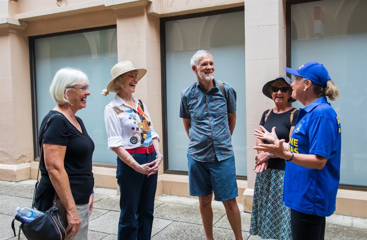 Brisbane Greeters - Greeter's Choice Guided Walk | pack snacks