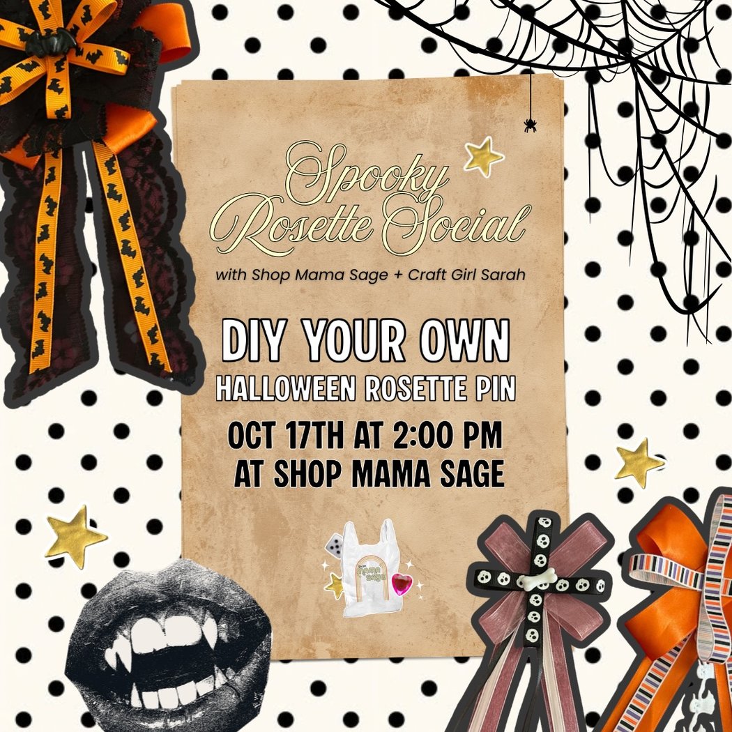 Spooky Rosette Social