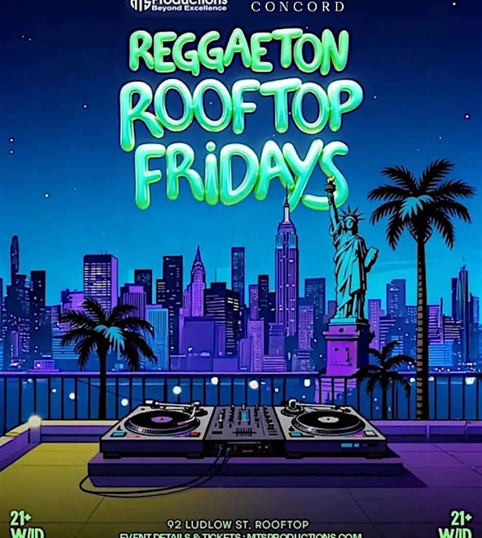 Reggaeton Rooftop Fridays 1