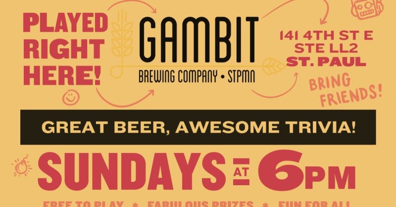 Trivia Mafia at Gambit 2