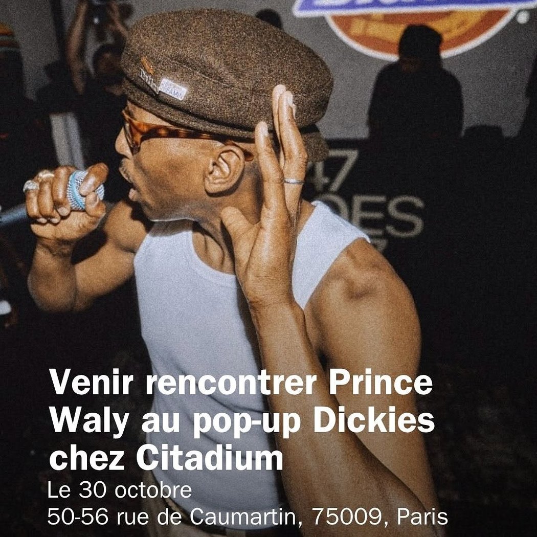 Rencontrer Prince Waly au pop-up Dickies 1