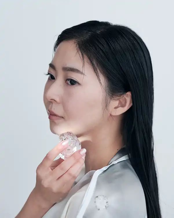 ICE DYE Art Demonstration by Sayaka Asai 1