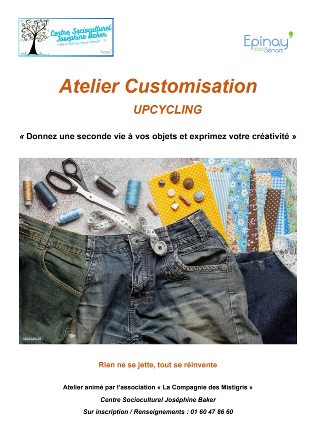Atelier Customisation - Upcycling 1