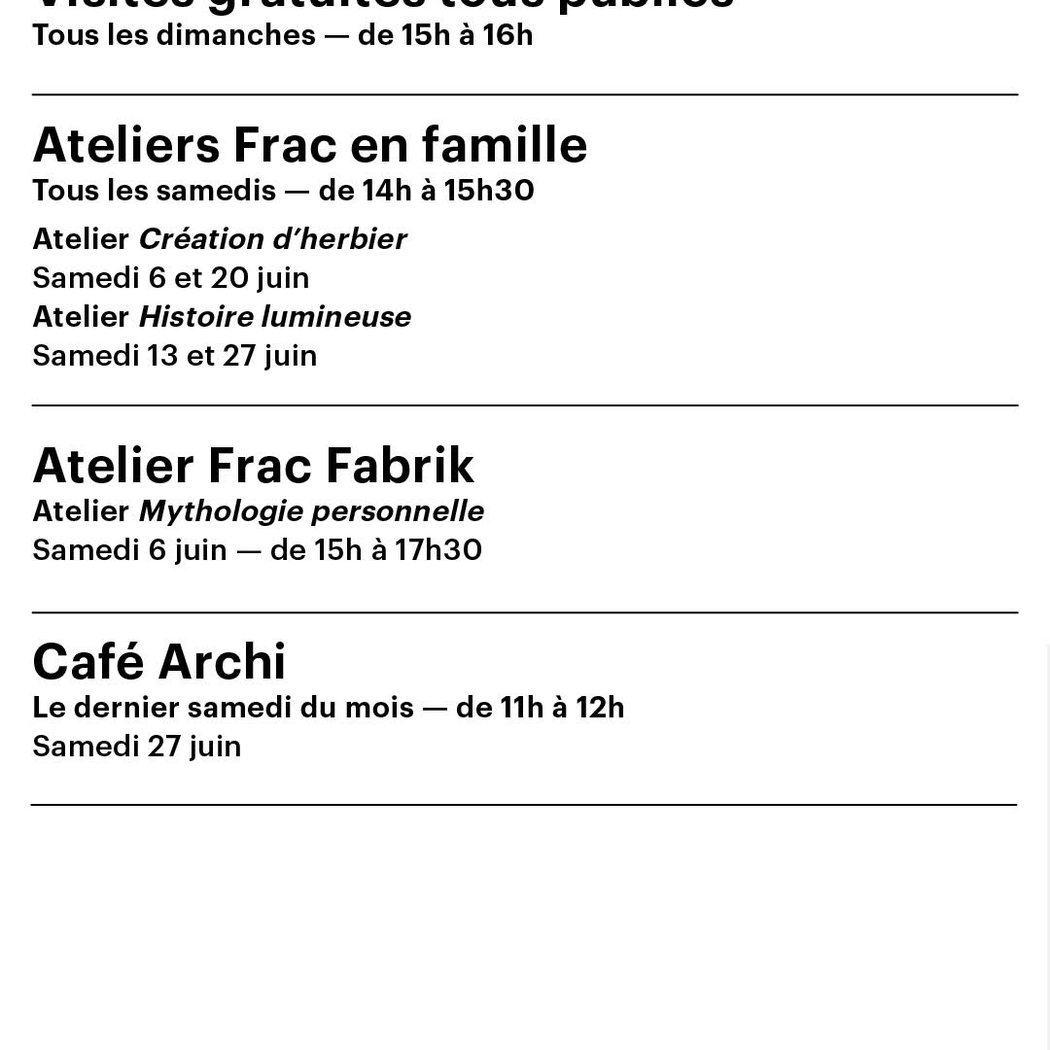 Visites gratuites tous publics 2