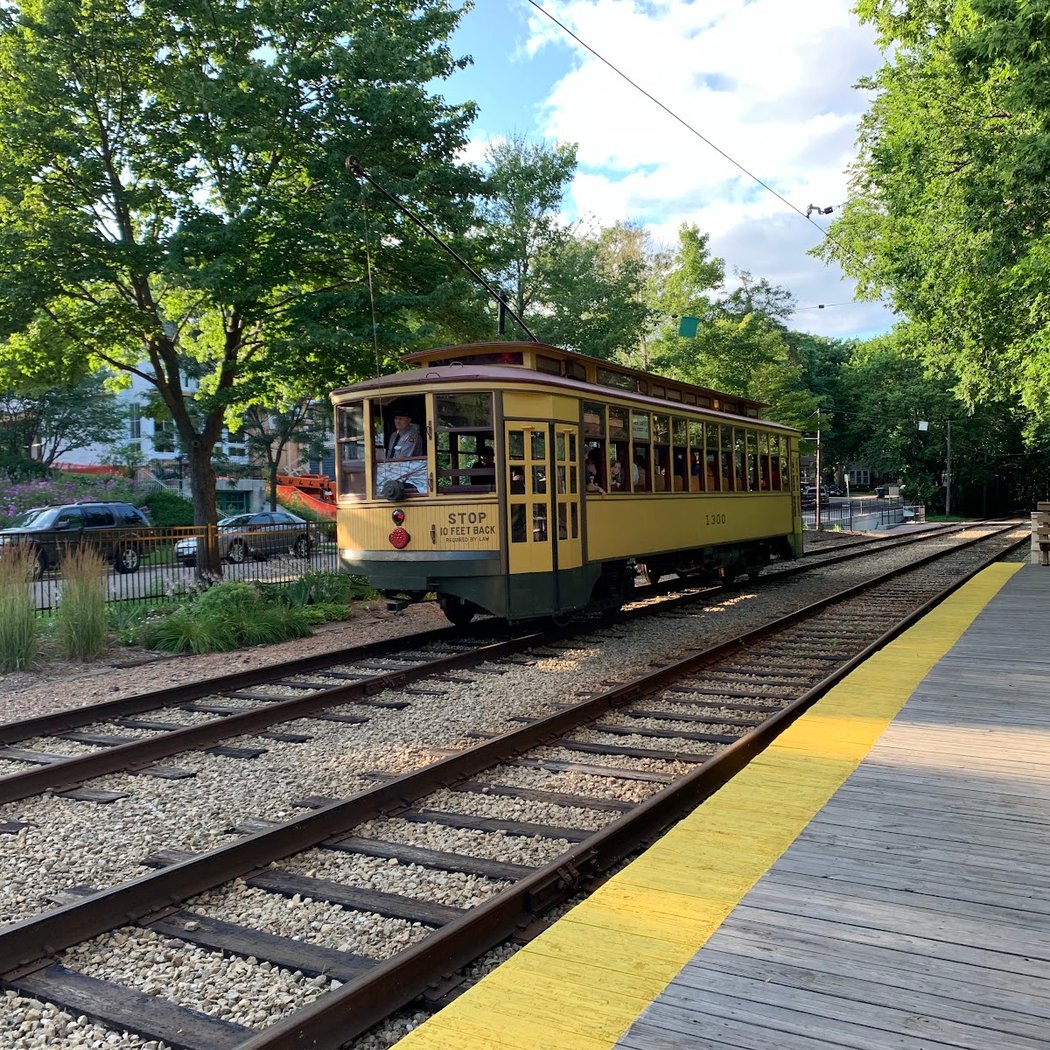 Ride the old city rails! 1