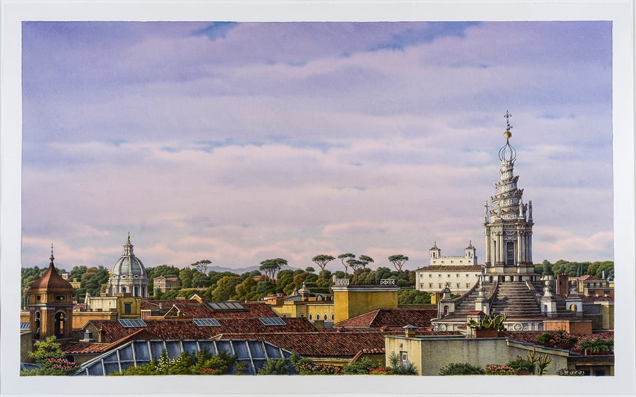 Frederick Brosen - Recent Watercolors: Rome and Florence 1