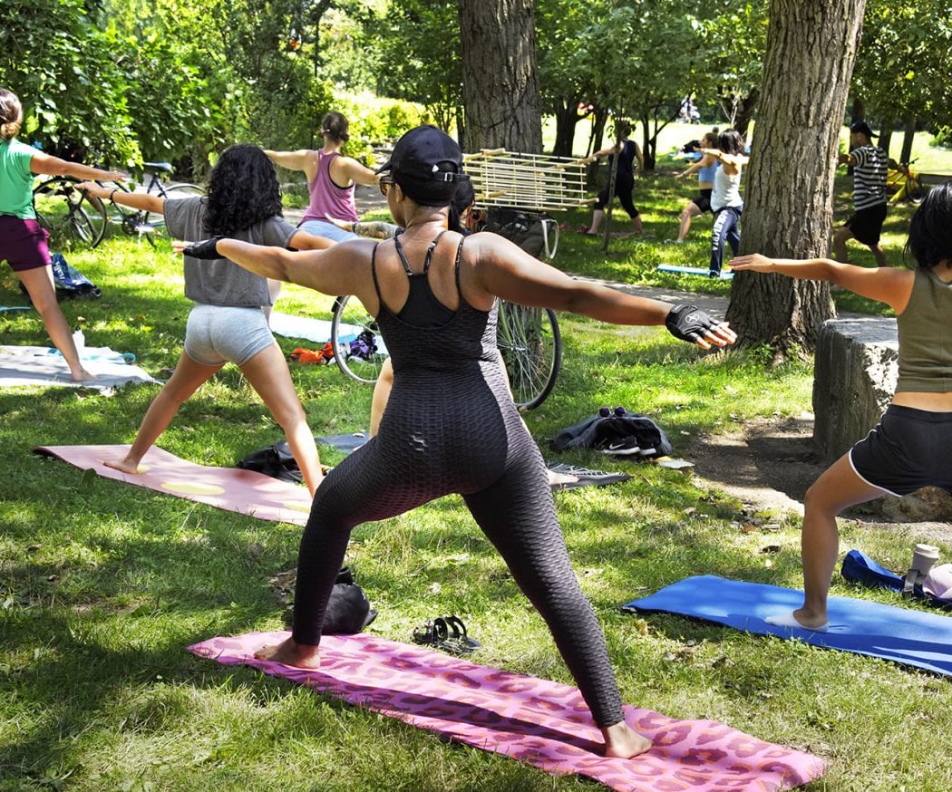 Yoga at Socrates with Astoria Yoga 1