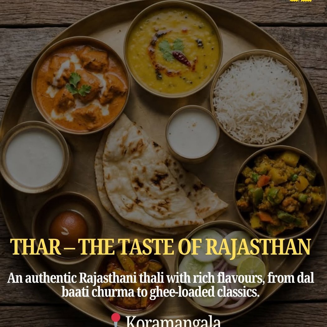 "THAR" THE TASTE OF RAJASTHAN 1