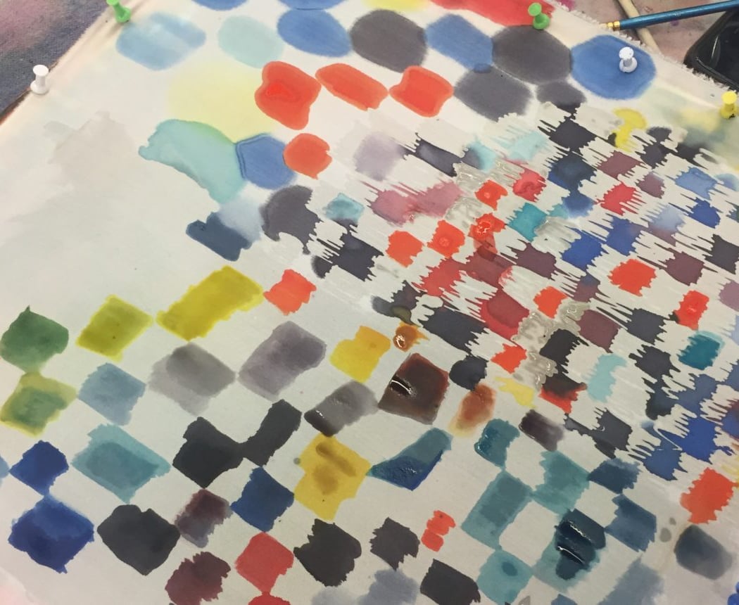 One Day Intensive Silk Painting 1