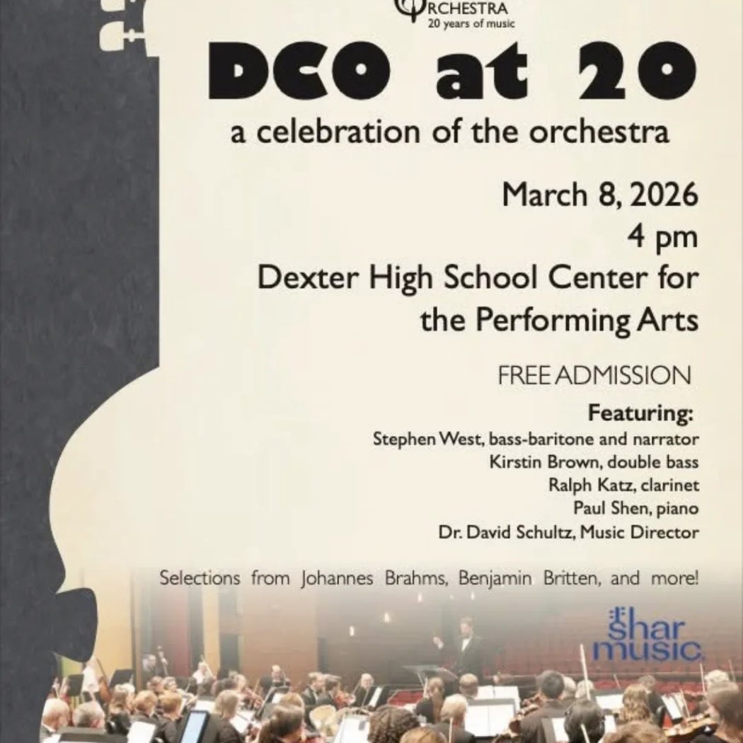 Dexter Community Orchestra at 20 - a Celebration of the Orchestra 1