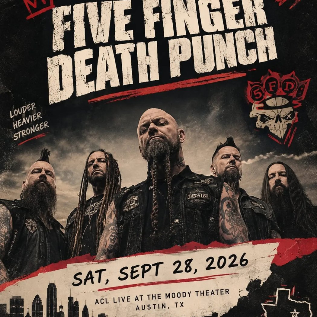 Five Finger Death Punch, Cody Jinks & Eva Under Fire