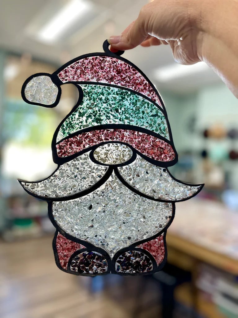 Crushed Glass Resinscape Suncatchers *Holiday Edition* 3