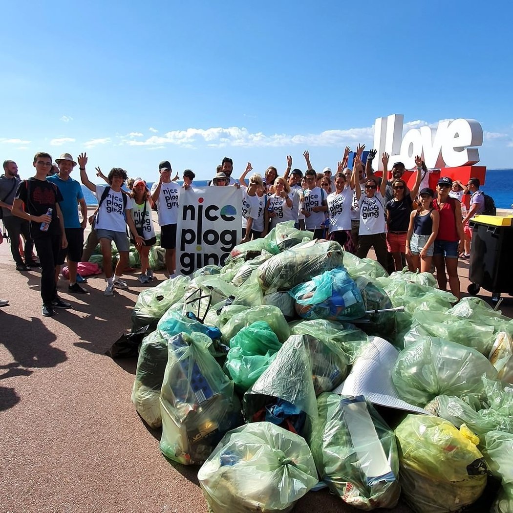 Nice Plogging Cleanup Sessions