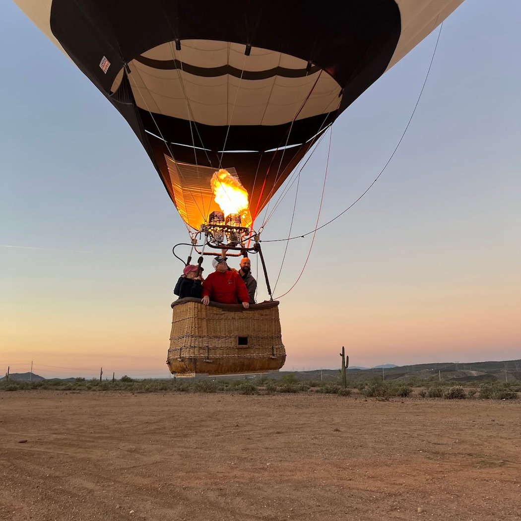 Morning Hot Air Balloon Flight Over Phoenix 1
