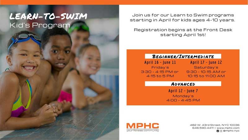 Learn-to-Swim Kids program 1