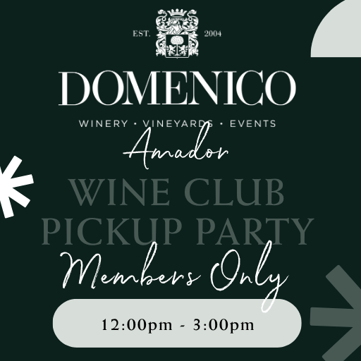 Members Only Wine Club Pickup Party
