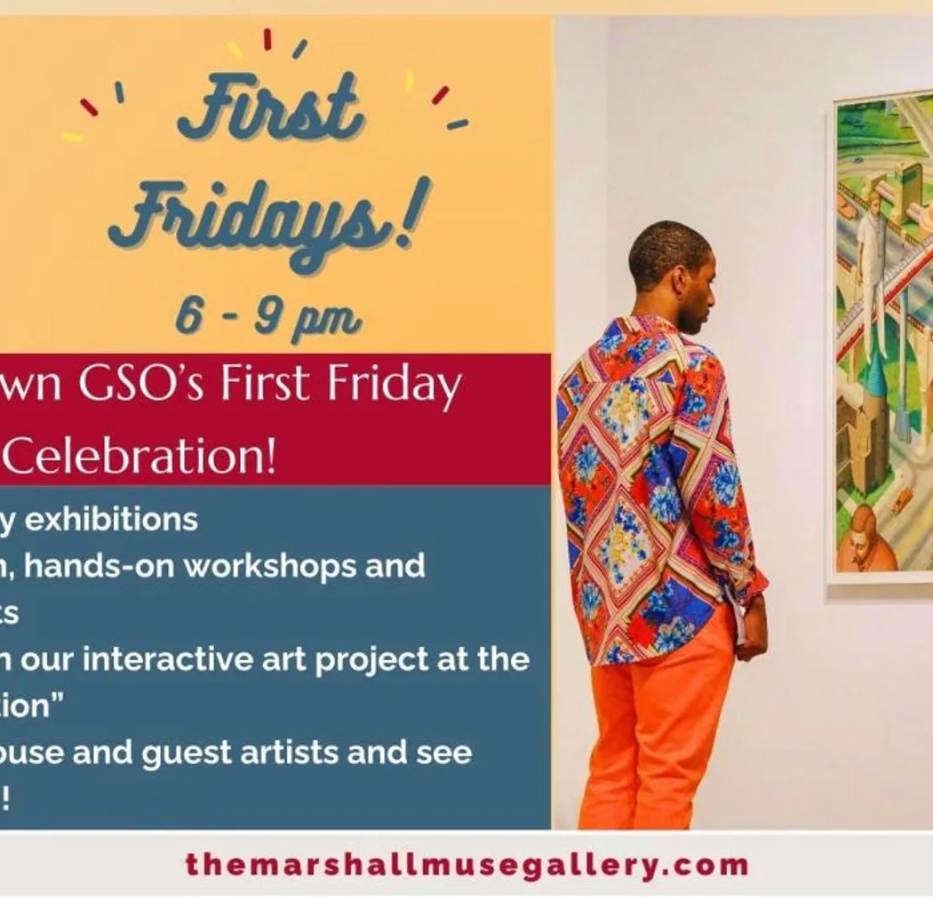 First Friday: The Marshall Muse Gallery Art Opening 1