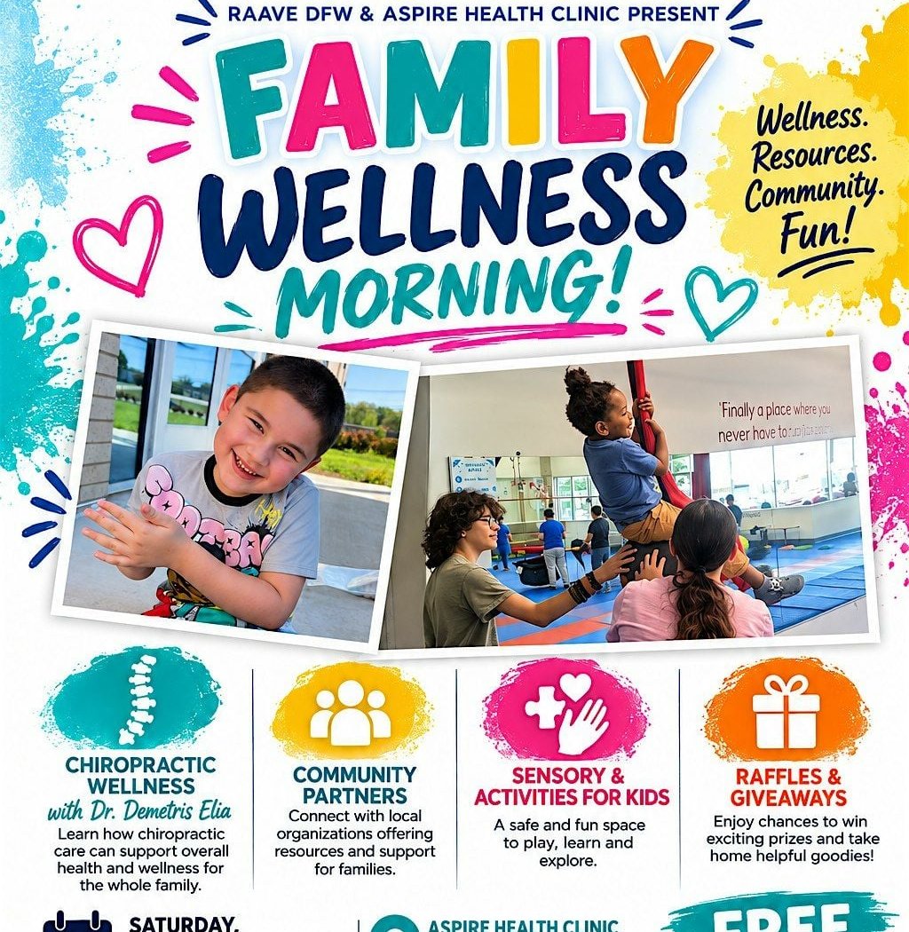 Family Wellness Day | RAAVE DFW Aspire Health Clinic