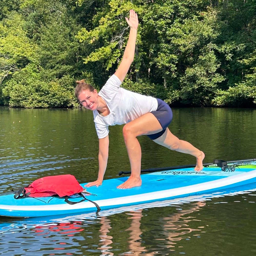 Anne Springs Close Greenway Yoga 1