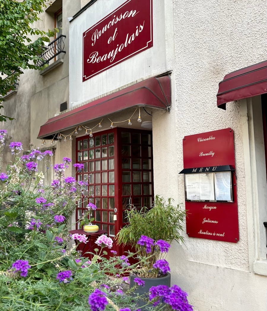 Saucisson et Beaujolais 2