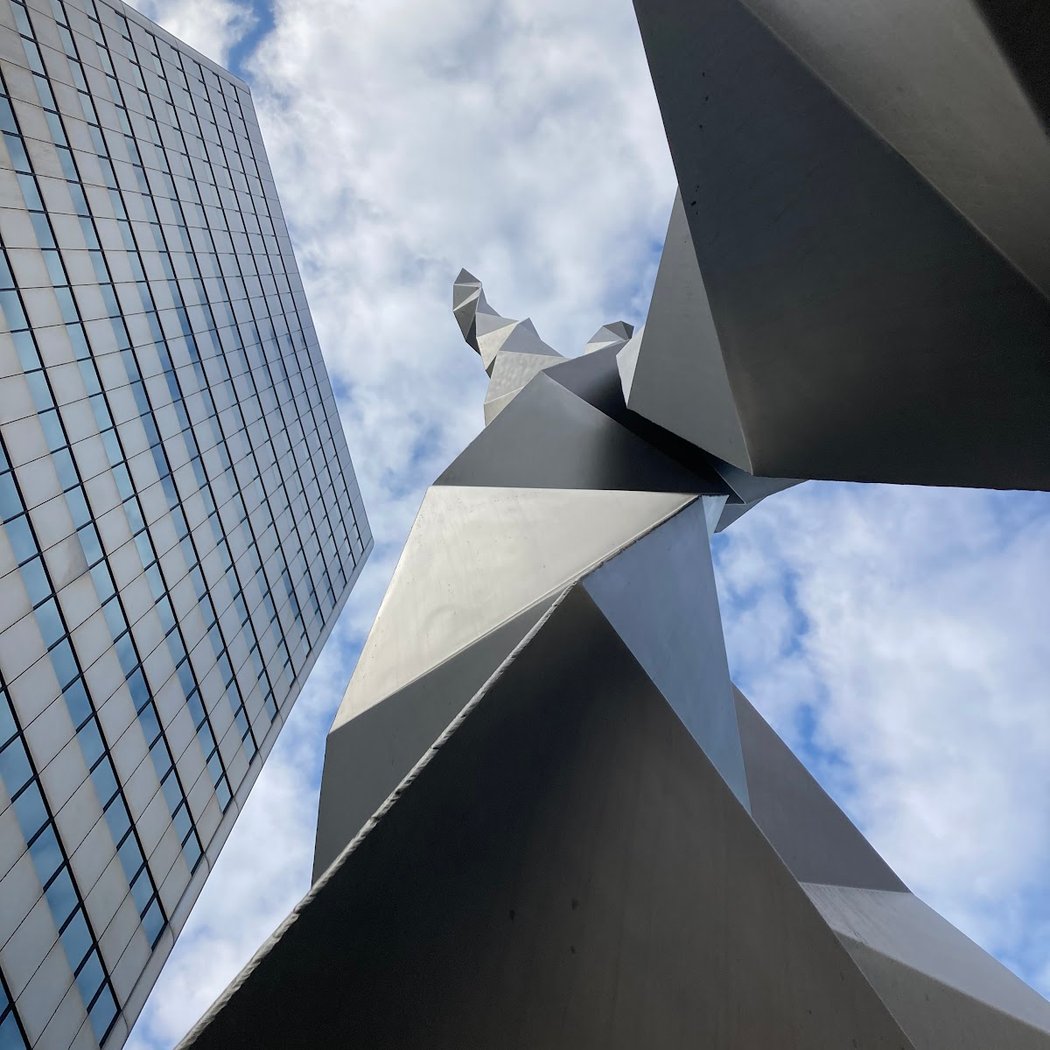 Sculpture: Triad by Ted Bieler 2