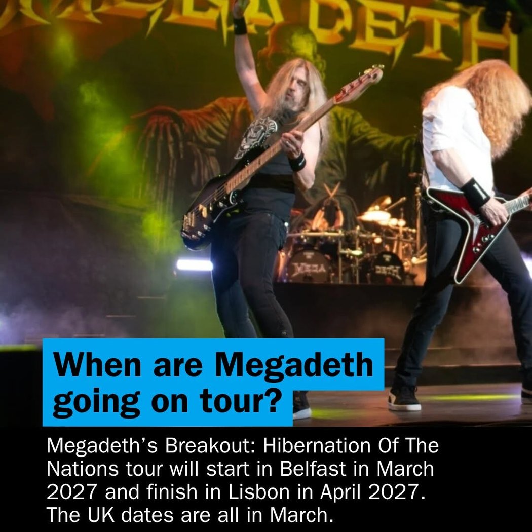 Megadeth's farewell
