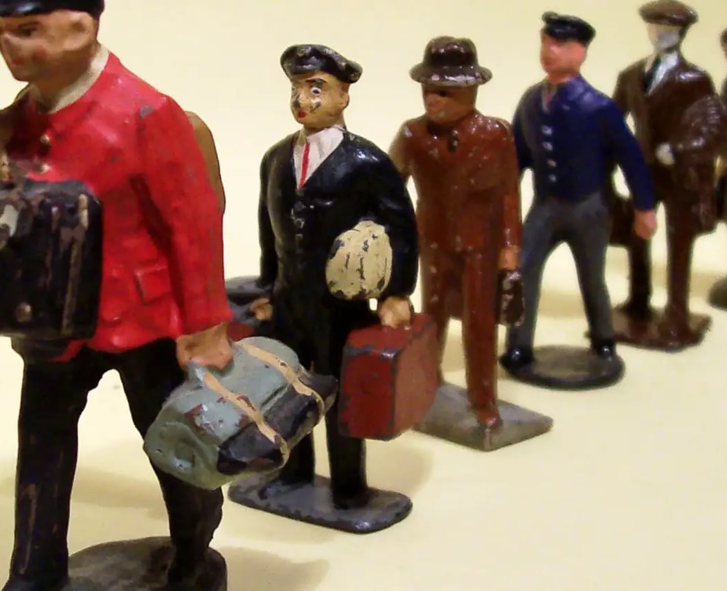 Borsa scambio del giocattolo d'epoca 1