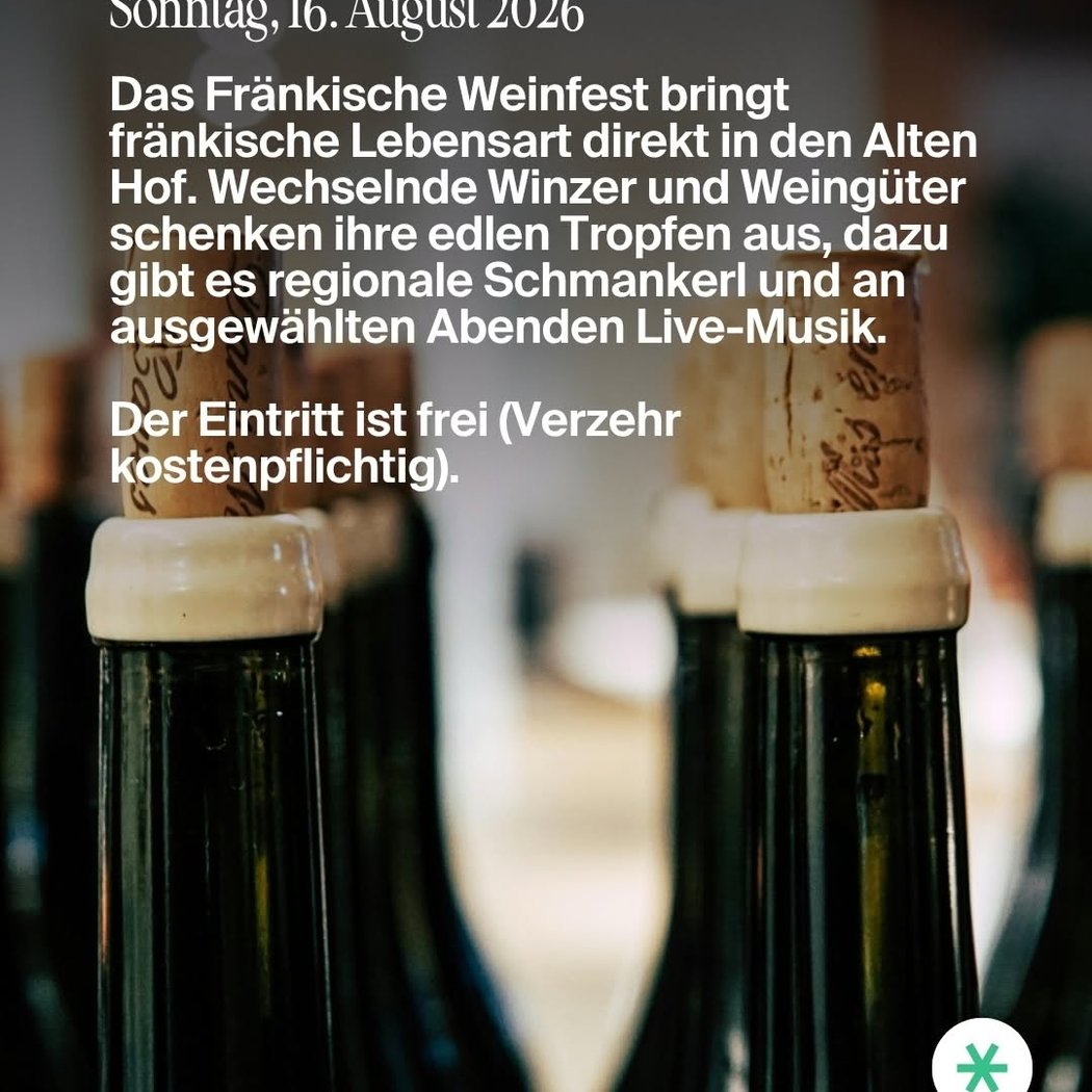 Fränkische Weinfest 1