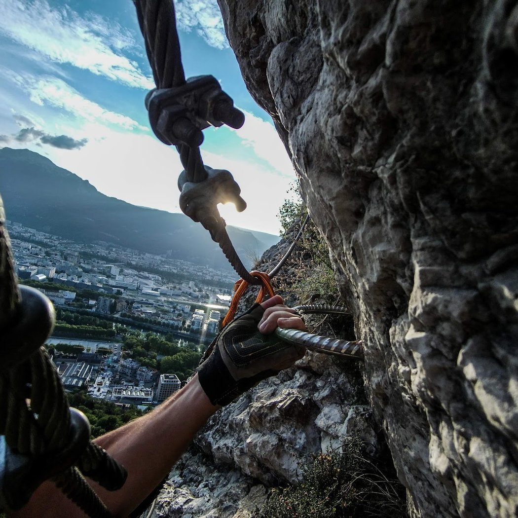 Via ferrata Prises de la Bastille 1